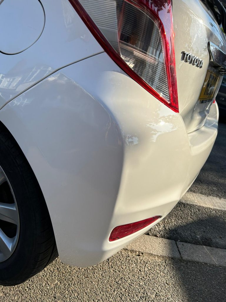 Magic Spray Bumper Repair 1